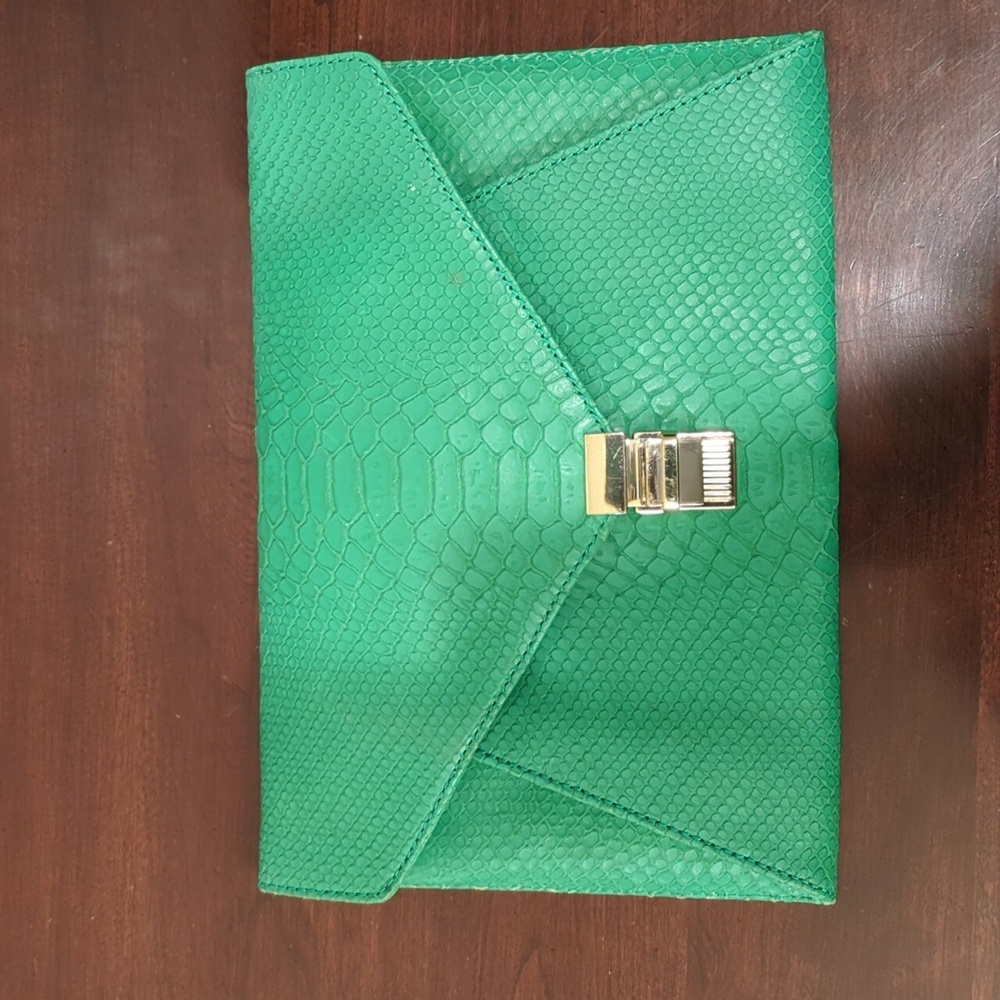 KNK Envelope Handbag, Green